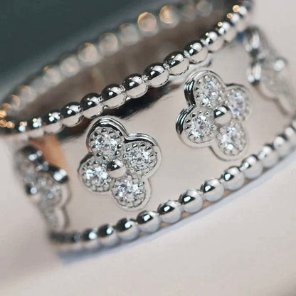 [Amore Jewels]CLOVER KALEIDOSCOPE RING 10MM