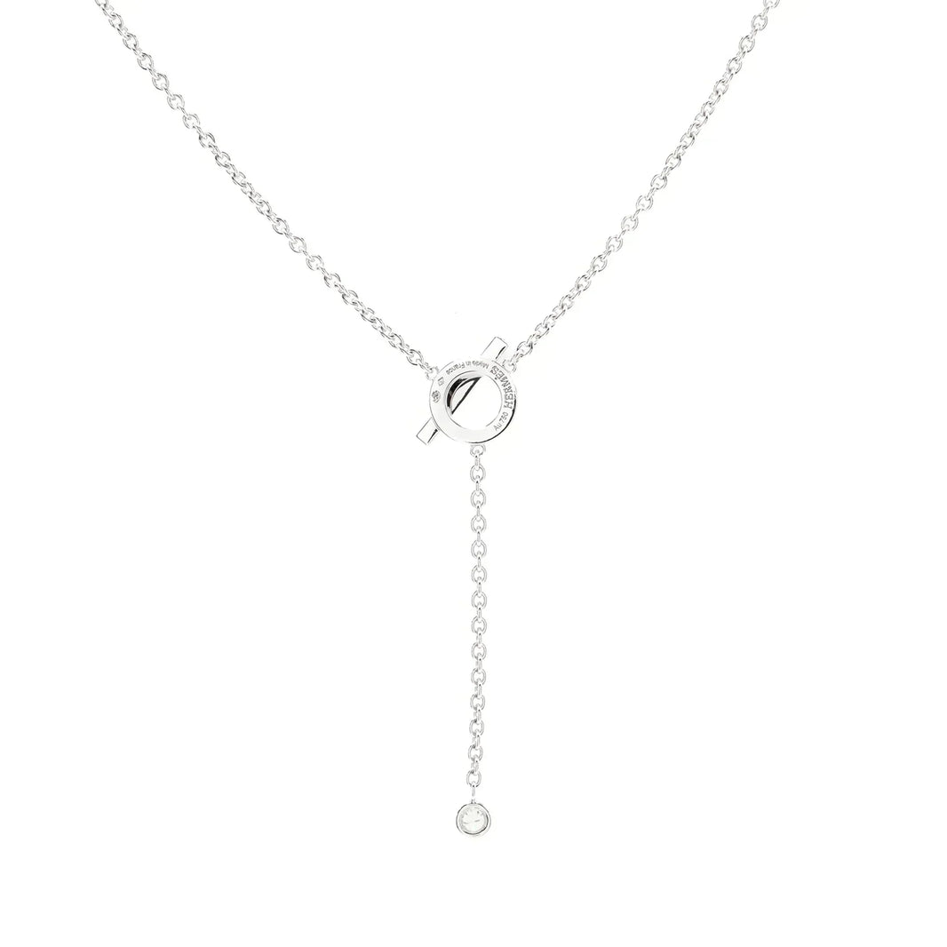 [Amore Jewels]FINESSE SILVER DIAMOND NECKLACE