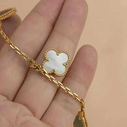 [Amore Jewels]LUCKY SPRING 5 MOTIF GOLD BRACELET