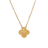 [Amore Jewels]CLOVER 15MM  BRONZING NECKLACE