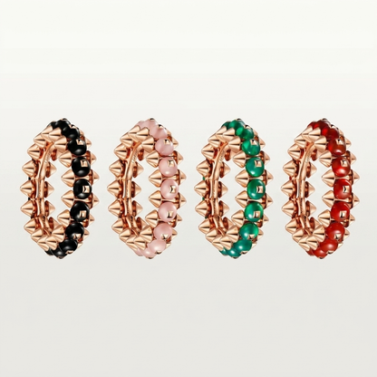 [Amore Jewels]CLASH 7.9MM AGATE CHALCEDONY RING