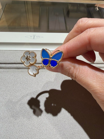 [Amore Jewels]LUCKY SPRING BUTTERFLY OPEN-FACE RINGS