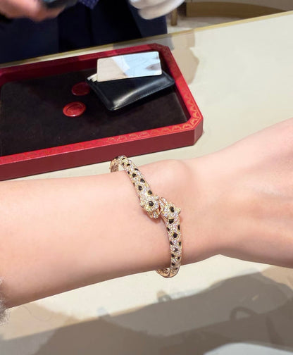 [Amore Jewels]Cheetah Collection Large Diamond Bracelet