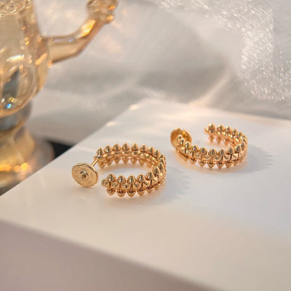 [Amore Jewels]CLASH SMALL HOOP EARRINGS