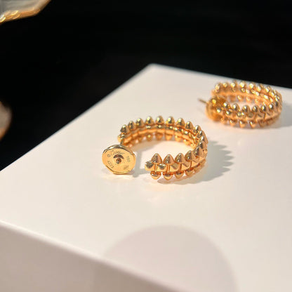 [Amore Jewels]CLASH SMALL HOOP EARRINGS