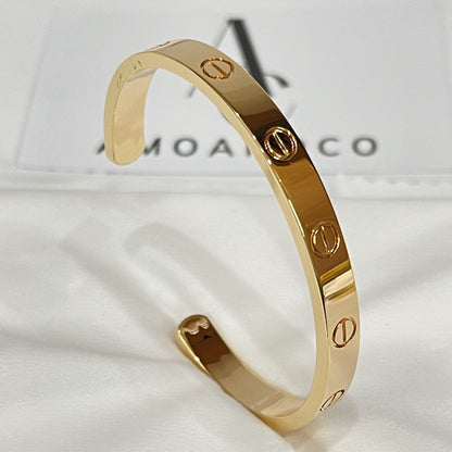 [Amore Jewels]LOVE BRACELET 6.1MM OPEN CUFF