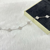 [Amore Jewels]CLOVER 6 MOTIF DIAMOND BRACELET