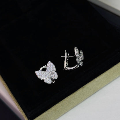 [Amore Jewels]BUTTERFLY ALL DIAMOND EARRINGS