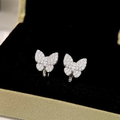 [Amore Jewels]BUTTERFLY ALL DIAMOND EARRINGS