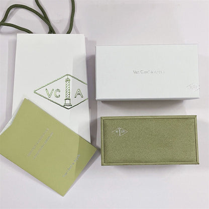 [Amore Jewels]VA CLOVER BRACELET NECKLACE RING BOX GIFT BAG