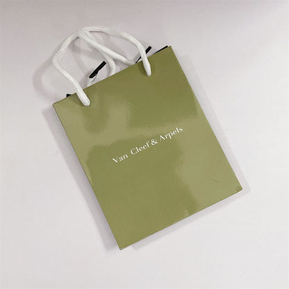[Amore Jewels]VA CLOVER BRACELET NECKLACE RING BOX GIFT BAG