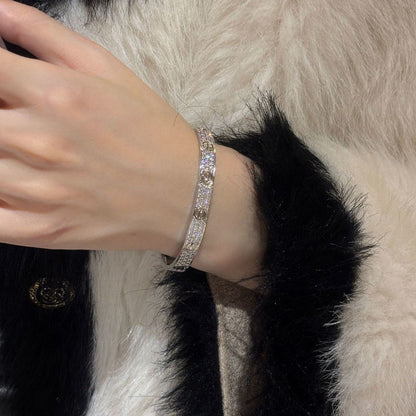 [Amore Jewels]LOVE BRACELET 6.1MM DIAMOND-PAVED