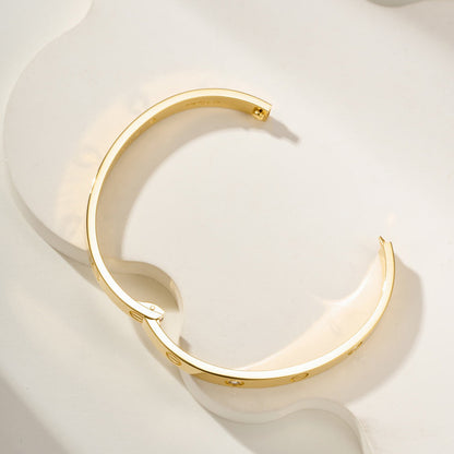 [Amore Jewels]LOVE BRACELET 6.1MM 4 DIAMONDS