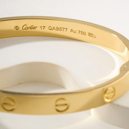 [Amore Jewels]LOVE BRACELET 6.1MM NO DIAMONDS