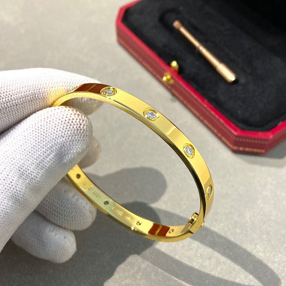 [Amore Jewels]LOVE BRACELET 6.1MM 10 DIAMONDS