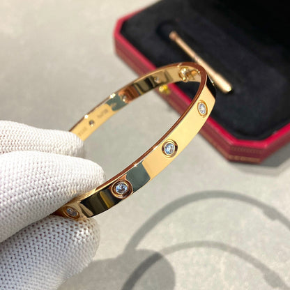 [Amore Jewels]LOVE BRACELET 6.1MM 10 DIAMONDS