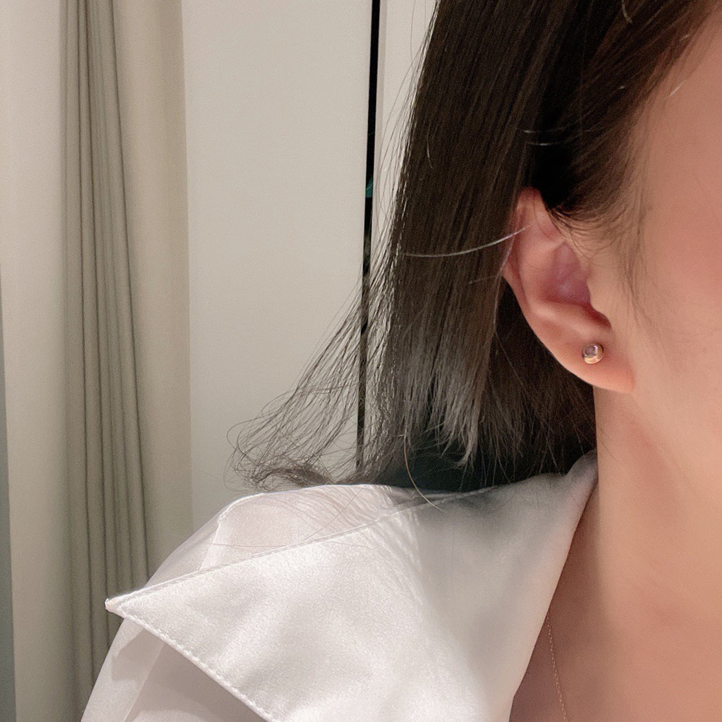 [Amore Jewels]DAMOUR PING DIAMOND EARRINGS