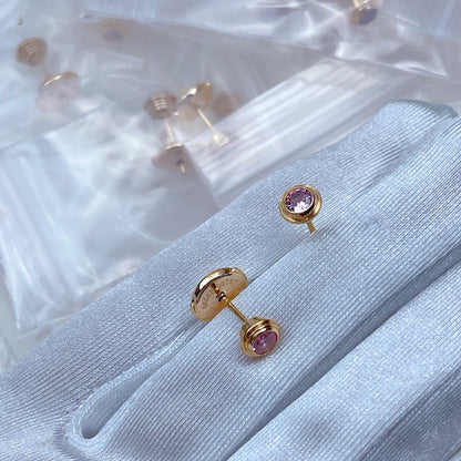 [Amore Jewels]DAMOUR PING DIAMOND EARRINGS