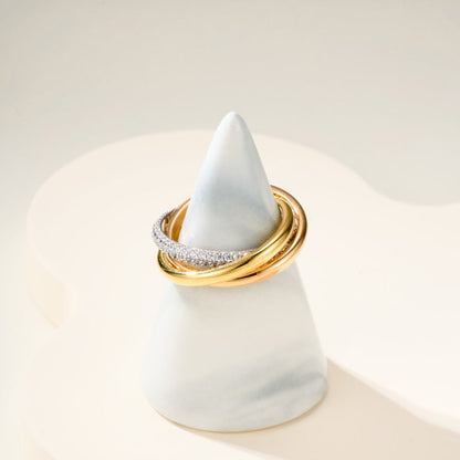 [Amore Jewels]TRINITY 2.5MM RING COLLECTION