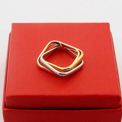 [Amore Jewels]TRINITY 3.5MM CUSHION RING COLLECTION