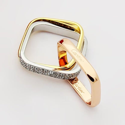 [Amore Jewels]TRINITY 3.5MM CUSHION RING COLLECTION
