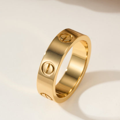 [Amore Jewels]LOVE RING 5.5MM NO DIAMOND
