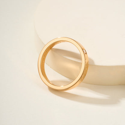 [Amore Jewels]LOVE RING 4MM 1 DIAMOND