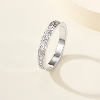 [Amore Jewels]LOVE RING 2.65MM DIAMOND