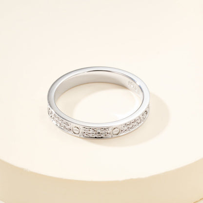 [Amore Jewels]LOVE RING 2.65MM DIAMOND