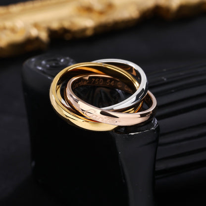 [Amore Jewels]TRINITY 3.2MM RING COLLECTION
