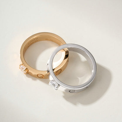 [Amore Jewels]LOVE RING 3.6MM 1 BIG DIAMOND