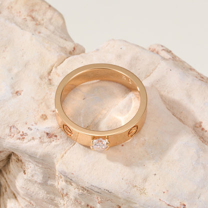 [Amore Jewels]LOVE RING 3.6MM 1 BIG DIAMOND