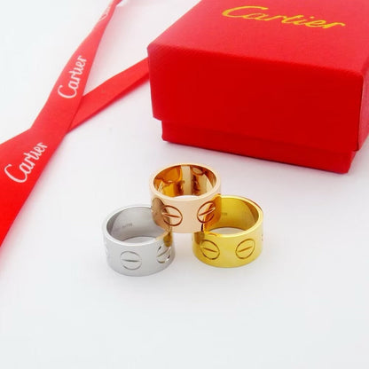 [Amore Jewels]LOVE 11MM LARGE RING