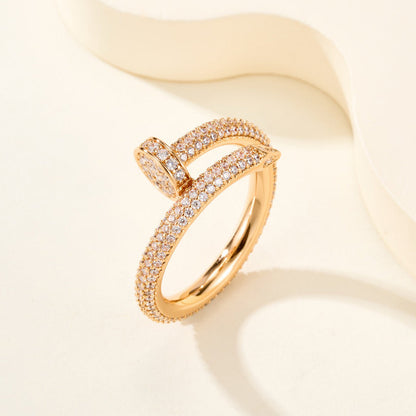 [Amore Jewels]JUSTE RING 2.6MM FULL DIAMOND