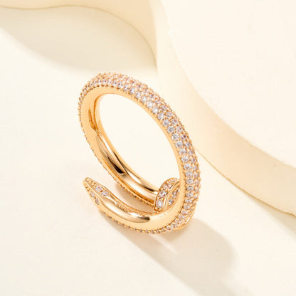 [Amore Jewels]JUSTE RING 2.6MM FULL DIAMOND