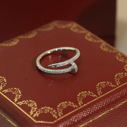 [Amore Jewels]JUSTE 1.8MM FULL DIAMOND RING