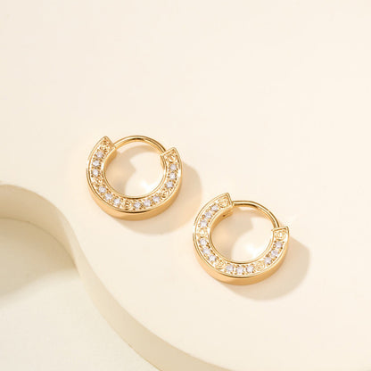 [Amore Jewels]LOVE DIAMOND EARRINGS