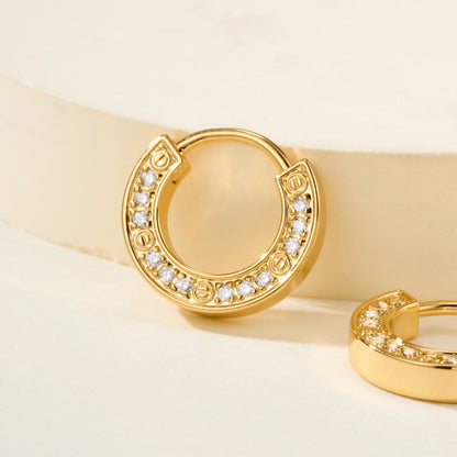 [Amore Jewels]LOVE DIAMOND EARRINGS