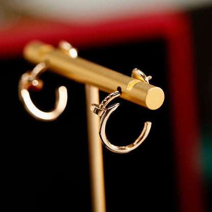 [Amore Jewels]JUSTE NO DIAMOND SMALL EARRINGS