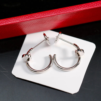 [Amore Jewels]JUSTE NO DIAMOND SMALL EARRINGS