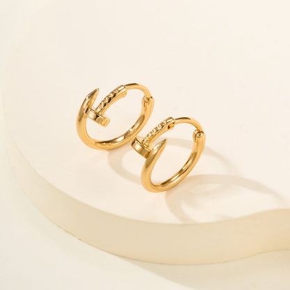 [Amore Jewels]JUSTE NO DIAMOND MINI EARRINGS