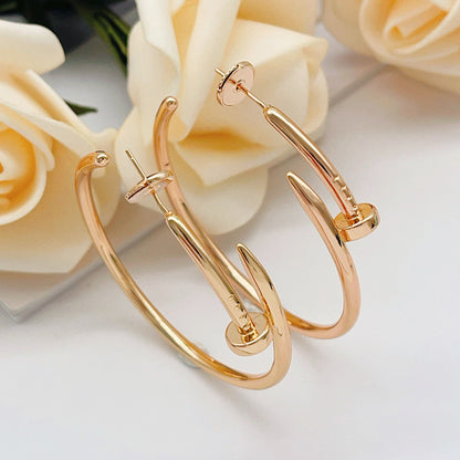 [Amore Jewels]JUSTE NO DIAMOND LARGE EARRINGS