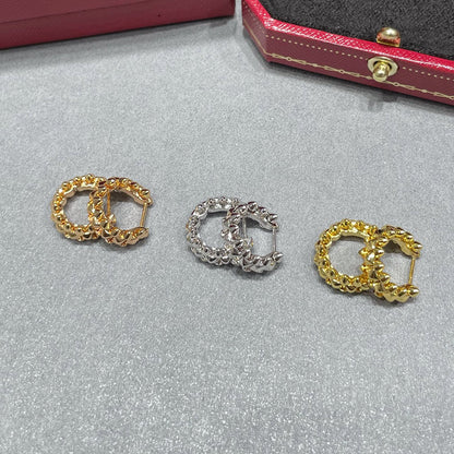 [Amore Jewels]CLASH MINI HOOP EARRINGS