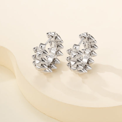 [Amore Jewels]CLASH MINI HOOP EARRINGS
