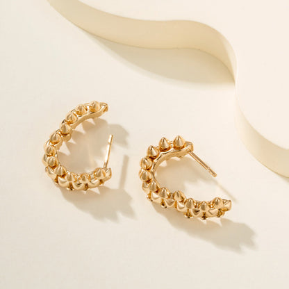 [Amore Jewels]CLASH MINI HOOP EARRINGS