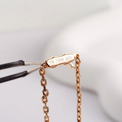 [Amore Jewels]LOVE NECKLACE 16MM  FULL DIAMOND