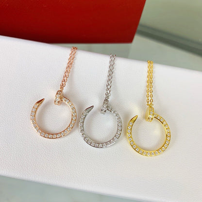 [Amore Jewels]JUSTE NECKLACE FULL DIAMOND
