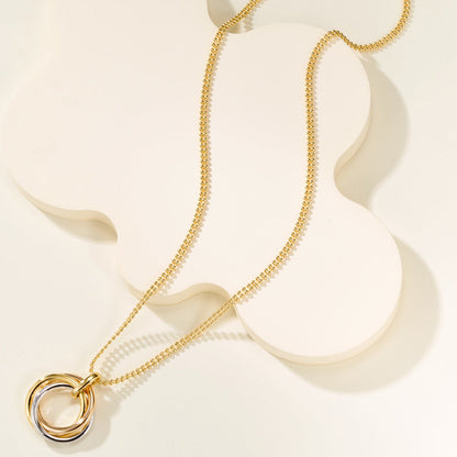 [Amore Jewels]TRINITY LARGE NECKLACE