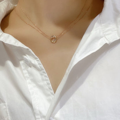 [Amore Jewels]TRINITY MINI NECKLACE