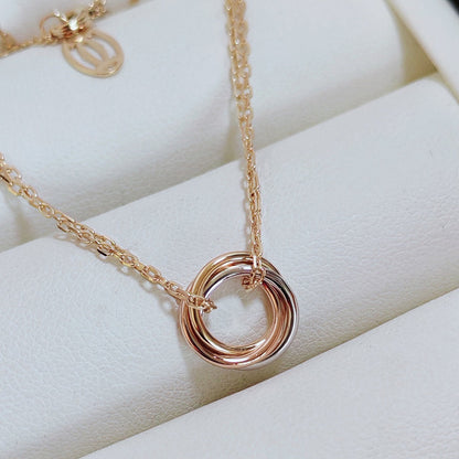 [Amore Jewels]TRINITY MINI NECKLACE